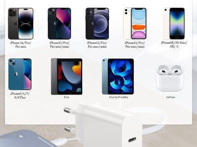 Apple Original 30W Quick Charger For iPhone 11 13 12 14 15 16 Pro Max Mini XR XS X 8 Plus Fast Charging Type C iPhone Cable