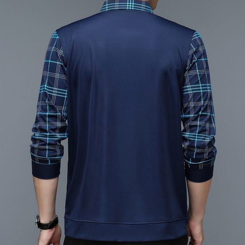 Long-Sleeve-POLO-Men-T-shirt