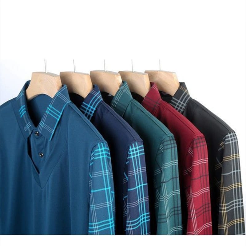 Long-Sleeve-POLO-Men-T-shirt