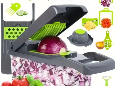 Multifunctional Grate Vegetable Food Chopper Slicer Dicer Cut Kitchen Items.