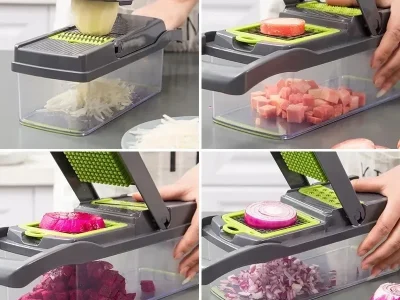 Multifunctional Grate Vegetable Food Chopper Slicer Dicer Cut Kitchen Items.