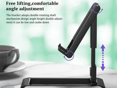 Portable Mobile Phone Stand Foldable Scalable Mobile Phone Holder Desktop Bracket