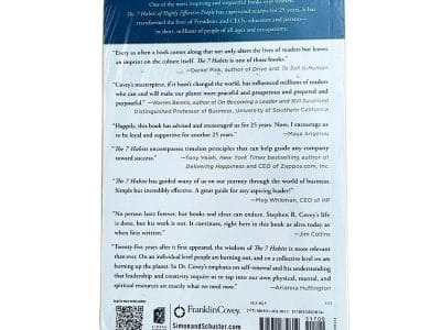 The 7 Habits of Highly Effective People English Original Book By Stephen R. Covey Professional Management Reading Book