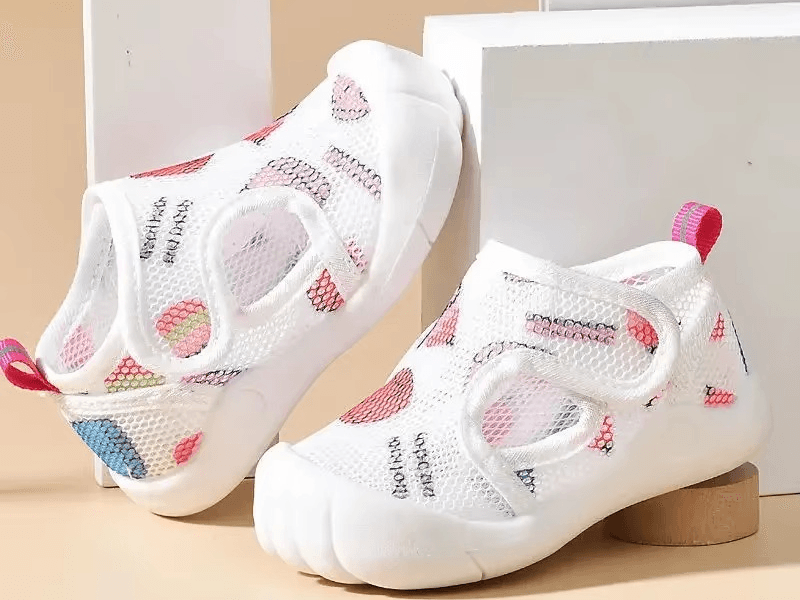 Summer Breathable Air Mesh Kids Sandals 1-4T Baby Unisex Casual Shoes Anti-slip Soft Sole First Walkers Infant Lightweight Shoes