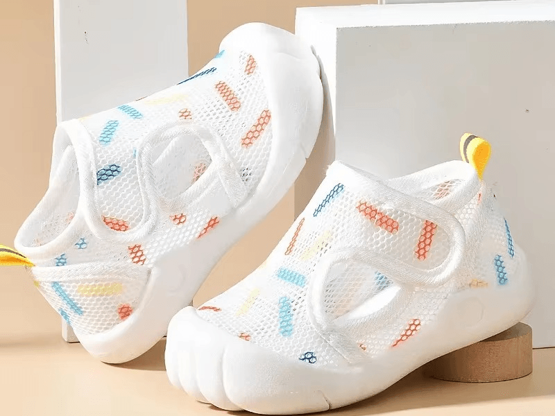 Summer Breathable Air Mesh Kids Sandals 1-4T Baby Unisex Casual Shoes Anti-slip Soft Sole First Walkers Infant Lightweight Shoes