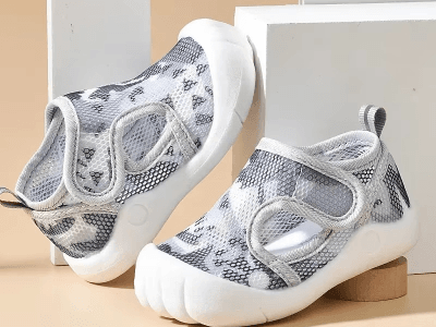 Summer Breathable Air Mesh Kids Sandals 1-4T Baby Unisex Casual Shoes Anti-slip Soft Sole First Walkers Infant Lightweight Shoes