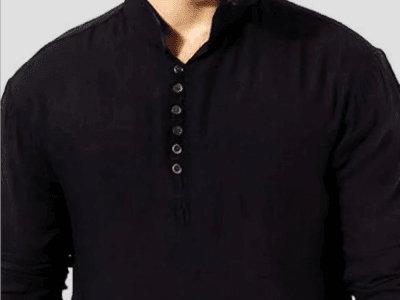 Muslim Robe Pakistan Islamic Men Clothing 2024 Arabic Style Fashion Simple Long Men's Shirt