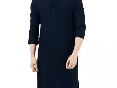 Muslim Robe Pakistan Islamic Men Clothing 2024 Arabic Style Fashion Simple Long Men's Shirt