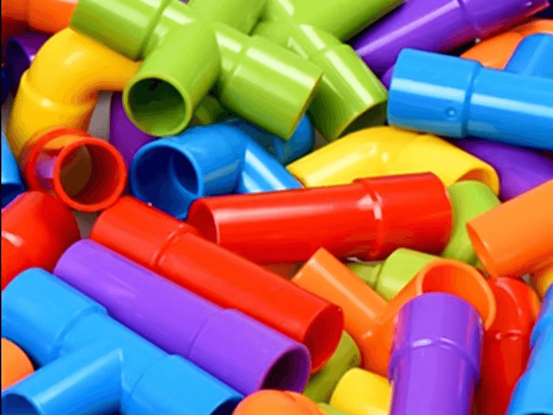 DIY Water Pipe Building Blocks Toys Children Architect Assembling Montessori Early education Gift