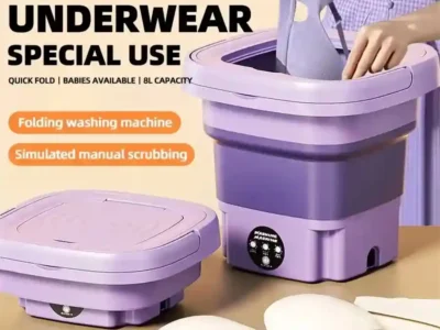 2025 Folding Washing Machine Portable Mini Dehydratable Dormitory Student Socks Underwear Panties Home Appliance Free Shipping