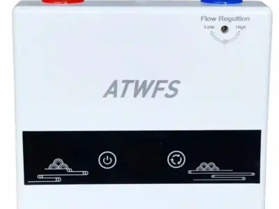 ATWFS Instant Water Heater 220V 4600W Portable Electric Heaters for Bathroom Hot Water Shower and Home Kitchen Heating