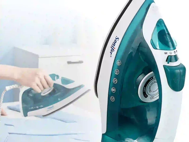 Electric Iron Portable Mini Garment Steamer Steam Iron For Clothing Iron Adjustable Ceramic Soleplate Iron For Ironing Sonifer