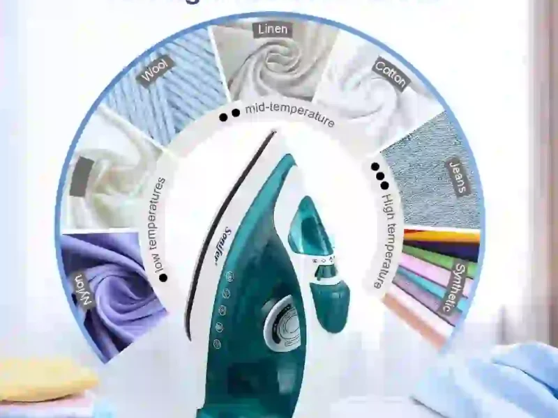 Electric Iron Portable Mini Garment Steamer Steam Iron For Clothing Iron Adjustable Ceramic Soleplate Iron For Ironing Sonifer