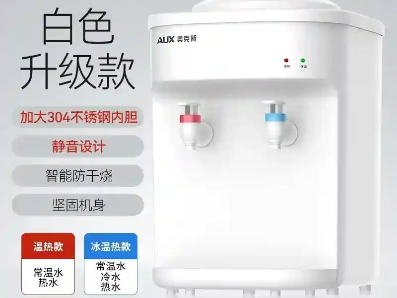 Water Dispenser for Office and Dormitory Mini Hot Cold Ice Warm 220V Desktop Small Household