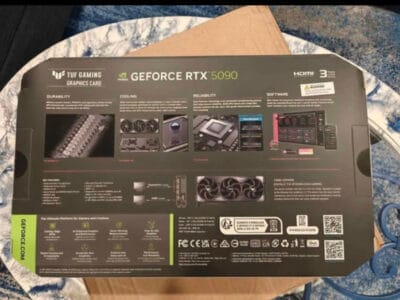 ASUS GEFORCE RTX 5090 TUF Gaming 32GB GDDR7 OC EDITION GPU - New Sealed